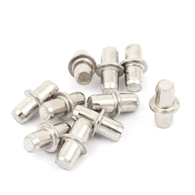 Chiavi a bussola per armadio, in acciaio inox 304, supporto per asta da 25 mm, con flangia rotonda con viti, confezione da 2