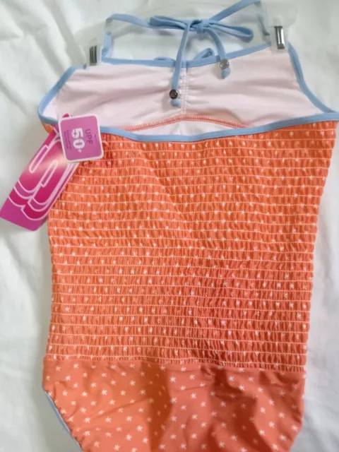 Sunsafe Spf50 Girls Sketchers Swimsuit Age 8 BNWT