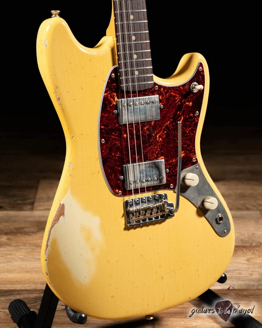 Fano MG6 Oltre Humbucker Guitare Électrique Avec / Housse – Vintage Crème 3