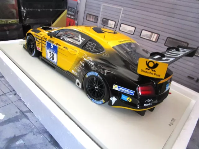 BENTLEY Continental GT3 Abt 24h Nürburgring 2016 #38 Menzel Brück Sm Spark  1:18 3