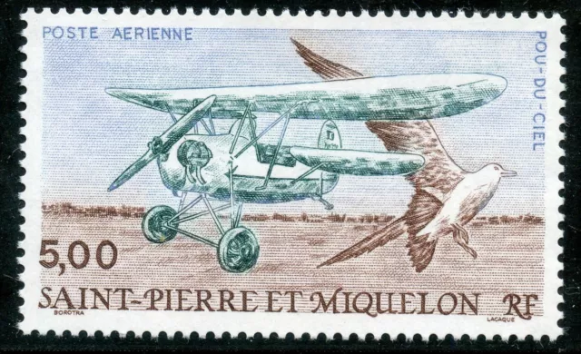 Timbre Saint Pierre Et Miquelon Neuf Pa N° 69 ** Aviation // Le Pou Du Ciel