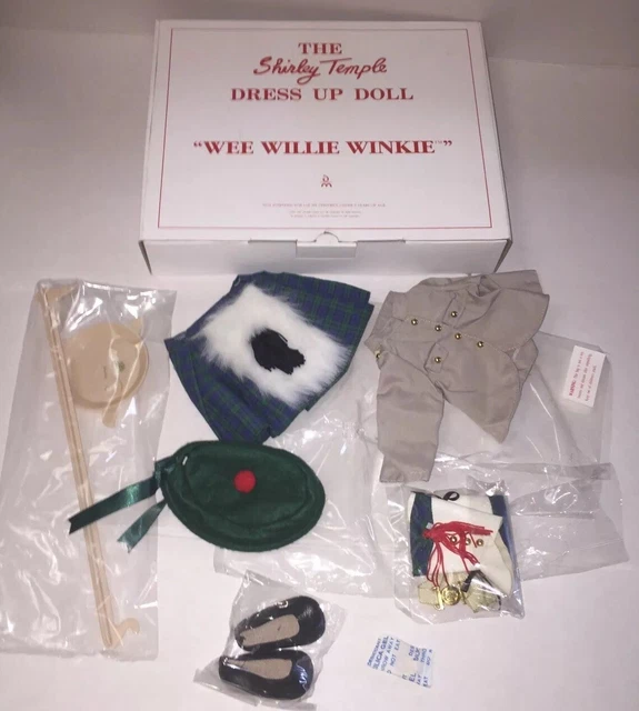 Danbury 1996 Shirley Temple “Wee Willie Winkle” Outfit For 16” Dress Up Doll