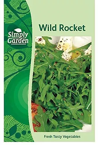 Simply Garden Rocket Wild Fresh Vegetable Seeds Leafy Salad Grow