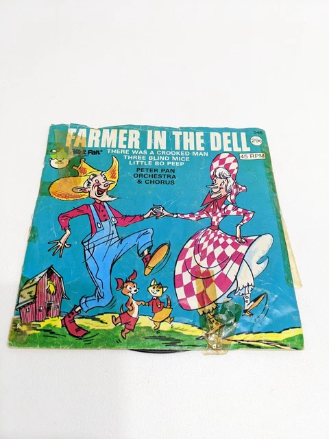 FARMER IN THE Dell 45RPM 60s Peter Pan Record $14.95 - PicClick
