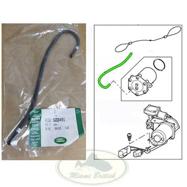 LAND ROVER AIR Suspension Compressor Inlet Pipe Lr3 Lr4 Rr Sport