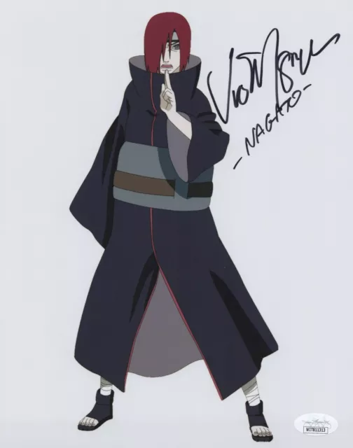 Naruto - Vic Mignogna signed Nagato 8x10 photo - JSA COA