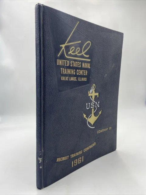 1961 Keel United States Naval Training Center Yearbook Company 578
