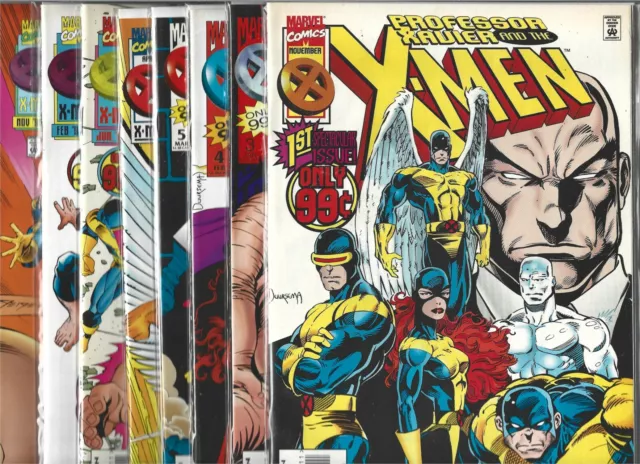 Professor Xavier And The X-Men Lot Of 8 - #1 #3 #4 #5 #6 #8 #13 #16 (Nm-) Marvel