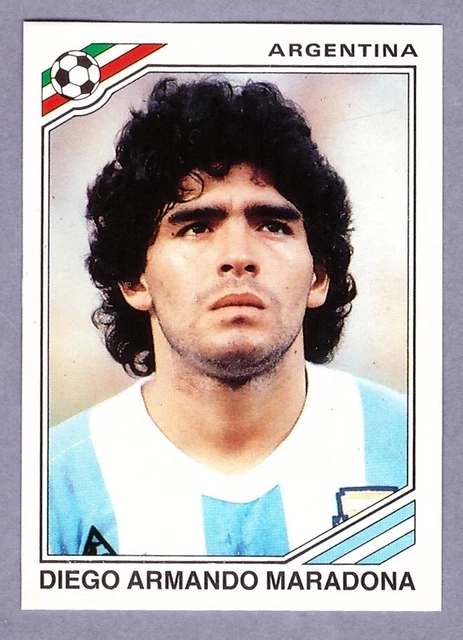 Figurine Maradona Mexico 86 + 2 Packs De Cartes à Collectionner - Neuve, Souvenir De Légende