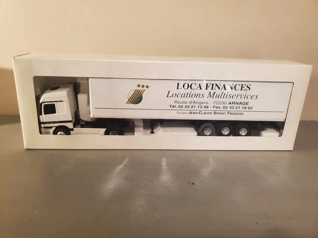 Eligor 1/43 - Mercedes Actros MP1 - Semi-remorque Portevoitures Transicold Réf 111300