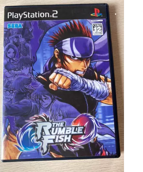 Used PS2 The Rumble Fish SEGA Playstation 2 Japan import Fighting Game with box