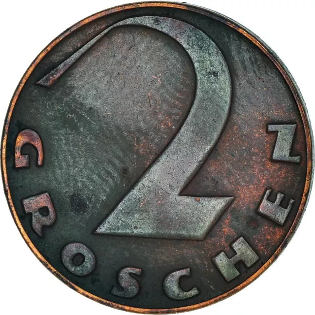 Austria 2 Groschen Coin | Cross Potent | 1925 - 1938