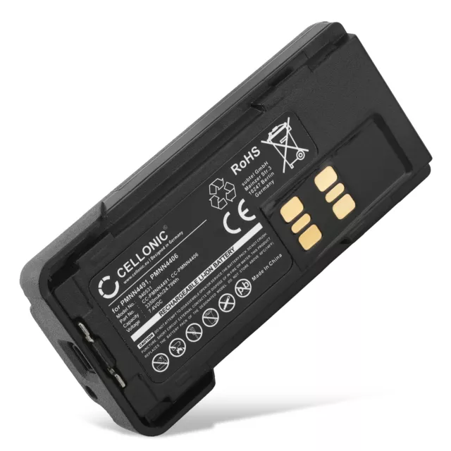 Battery for Motorola DP4600 DP4601 XPR3000 XPR7380 DP4800 DP4000 7.4v 3350mAh
