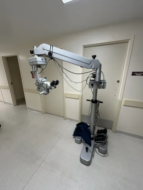 ZEISS E5 OPMI MD SURGICAL MICROSCOPE W/Foot Pedal