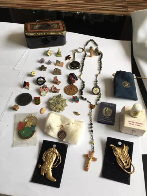 vintage collectables job lot mix.