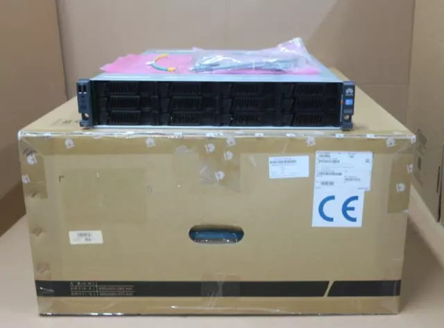 "NUEVO Huawei OceanStor UDS 0235G7NS 12 bahías 3,5" Unidad A Nodo 2 x E5-2420 48 GB RAM