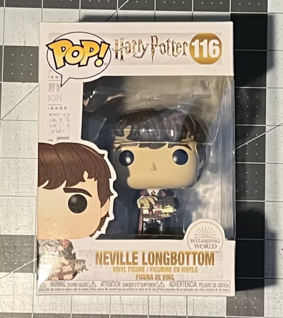 Harry Potter Pop Funko - Neville Longbottom w/Monster book #116