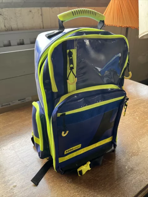 Notfallrucksack AeroCase GR. L blau. Unebefüllt.