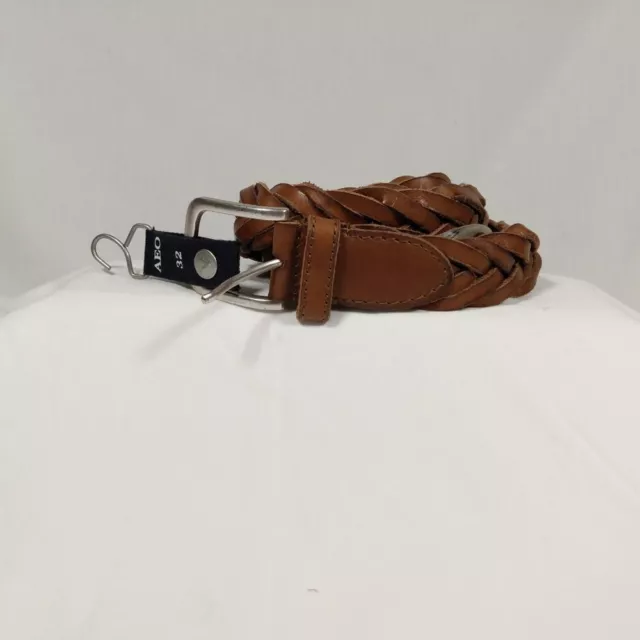 AEO Braided Leather Belt Brown - New with Tags - Various Sizes 2