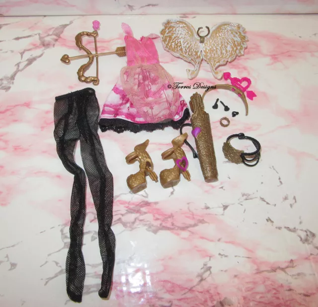 New C. A. Cupid Doll Outfit and Accessories Ever After High - Collect Gift OOAK