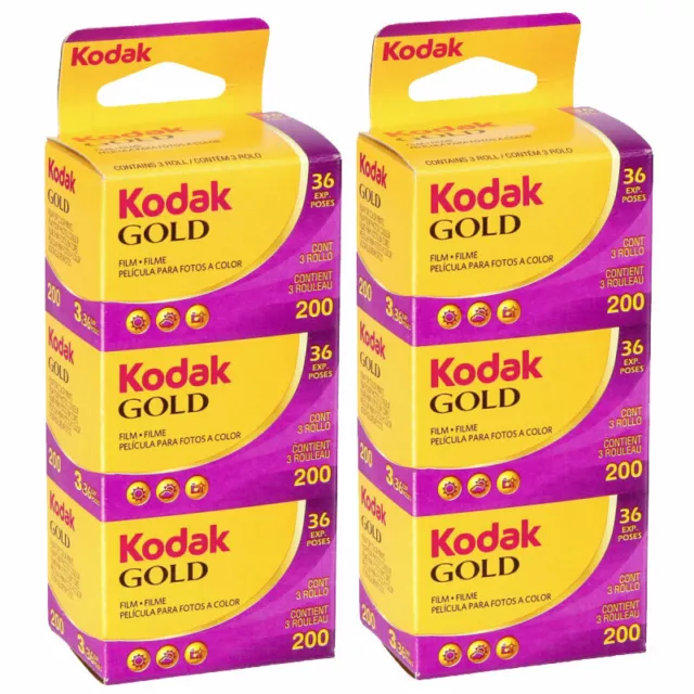 Kodak Gold 200 Film Pack 135 (36 Exp) - 6 Pack