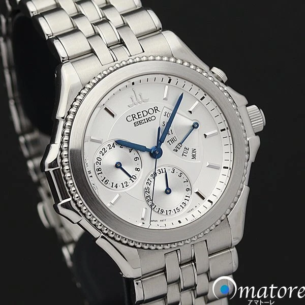 SEIKO Credor Pacificique Retrograde Men's Automatic GCBG997 4S77-0A20 Great item