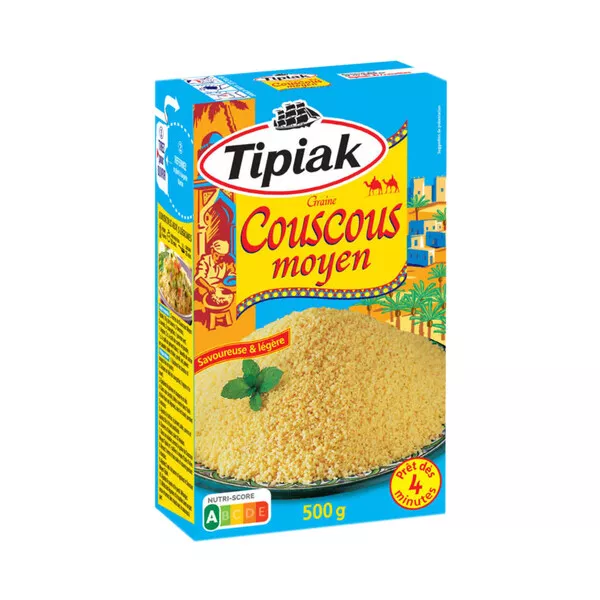 Tipiak Couscous Moyen 1kg