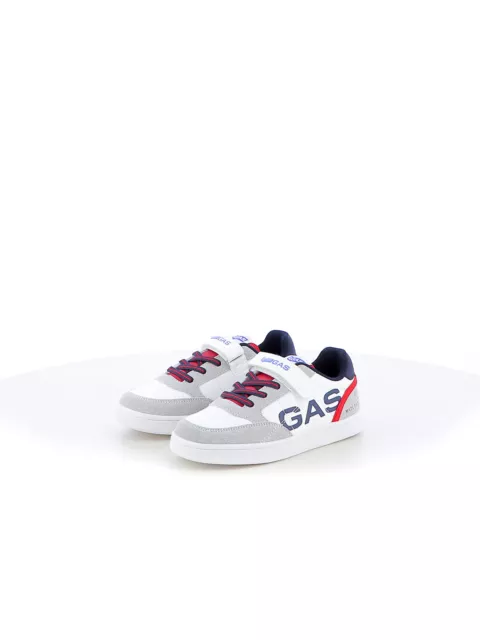 Sneakers stringate bambino bianco Gas art. GAK414121