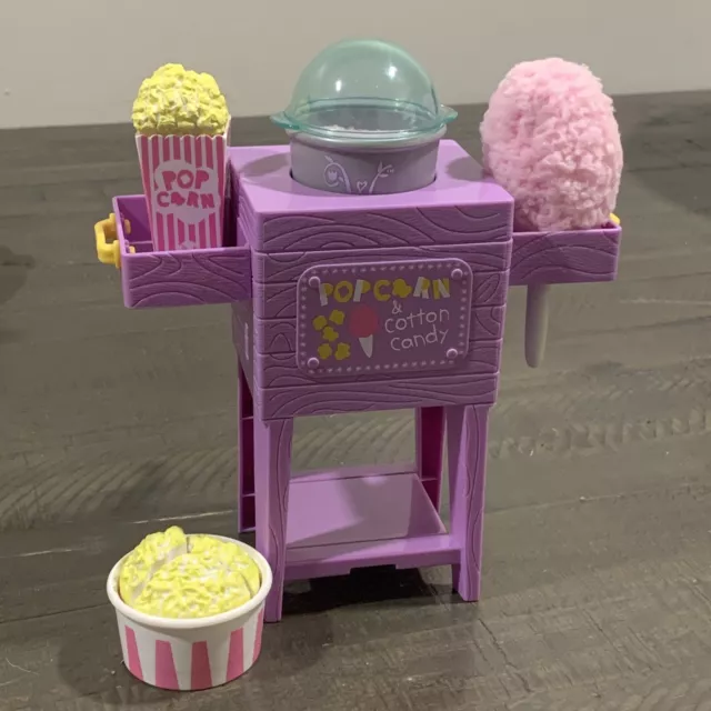 Wellie wishers popcorn and cotton shop candy cart