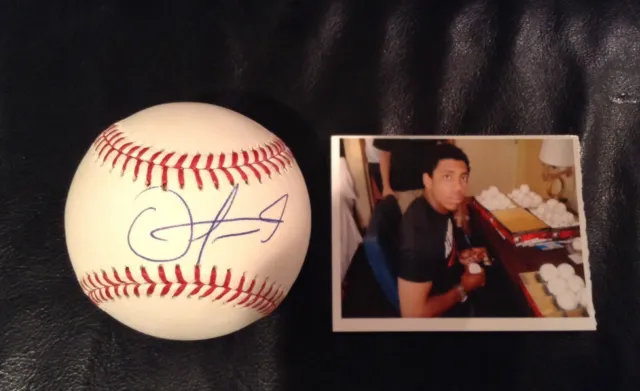 Oscar Taveras St Louis Cardinals  Signed   Baseball  Autographed   Photo Proof