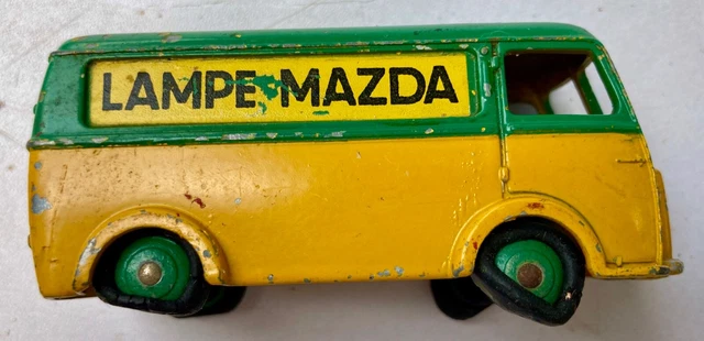 DINKY TOYS PEUGEOT D3 LAMPE MAZDA Made in France - JOUET ANCIEN