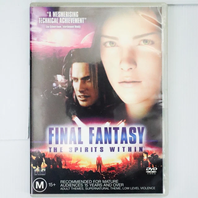 FINAL FANTASY: THE Spirits Within (DVD, 2001) Computer Animation Sci-Fi ...