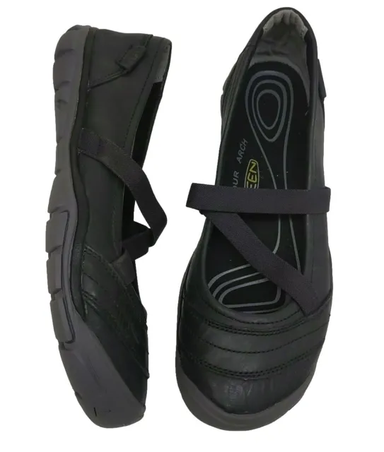 $99.95 KEEN 8.5 39 Shoes Rivington CNX Crisscross Black Mary Jane 1017133