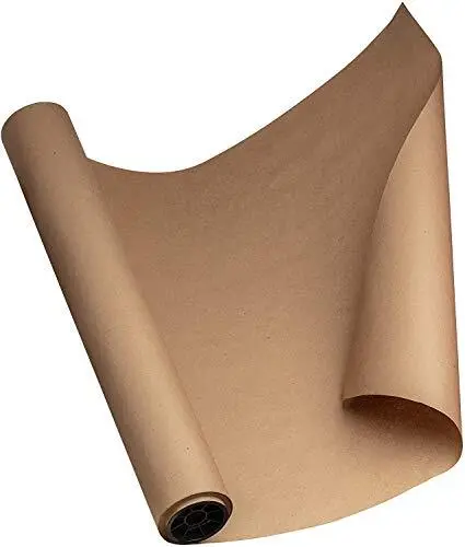 Kraft Paper Roll 30'' x 1800'' (150ft) Brown MEGA Roll - Made in USA 100% Nat...