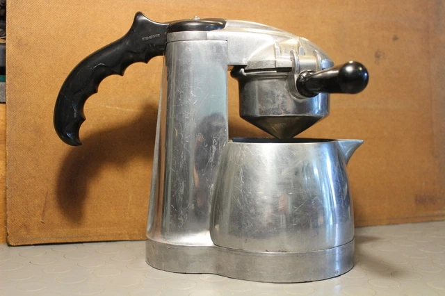 Máquina Café Trimel Fundiciones Ruffini Torino Fundido Baquelita '50 Época