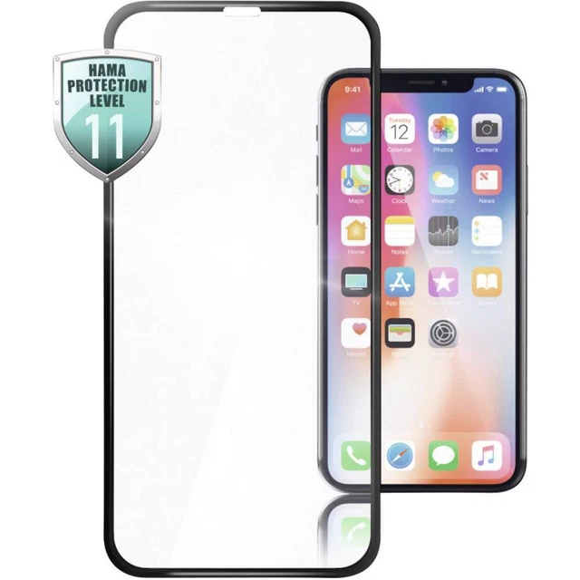 Hama 3D-Full-Screen-Protection 00186259 Verre de protection décran adapté pour