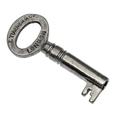 Antique Key - T. TURNER & Co LONDON Key 1⅛" Small - ref.k201 3