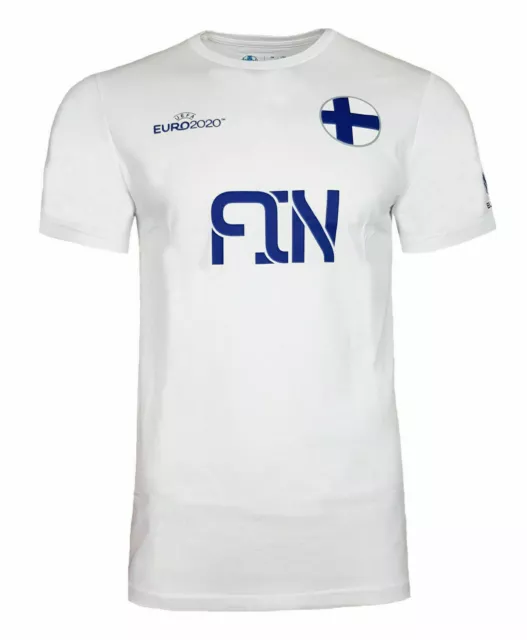 Finland Football T Shirt Mens Small Suomi National Team Eurovision Flag Top S