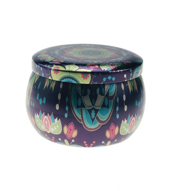 Candle Tin Jars DIY Candle Making kit Holder Storage case for Dry Storage Spi ql