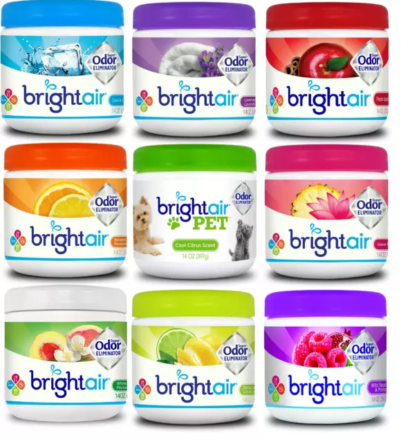 Bright Air Super Odor Eliminator, Assorted 14 oz.$14.87 FREE SHIPPING!!