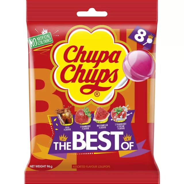 Chupa Chups Best Of Bag 96g x 3
