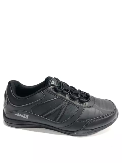 AVIA WOMEN’S Avi-Focus, Black Slip-Resistant Sneakers, Size 6.5 Wide ...