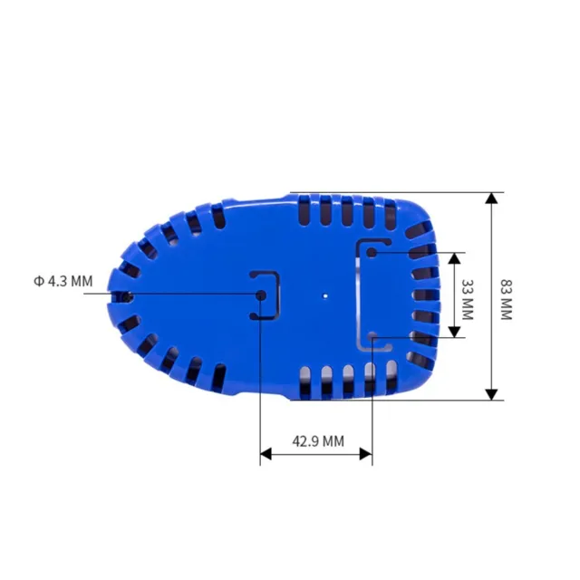 Pompe de cale submersible automatique de bateau 12V 7501200GPH pour drainage rap