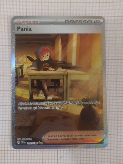 Pania - carte Pokémon 252/198 Ecarlate et Violet - SVIFR - Prix & Rareté