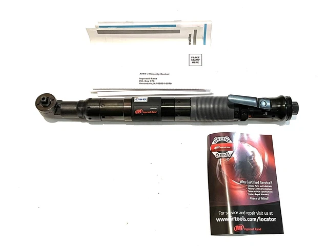 Ingersoll Rand Pneumatic￼ Nutrunner 570 RPMS 3/8” Drive Model QA8AALS040NP35S06