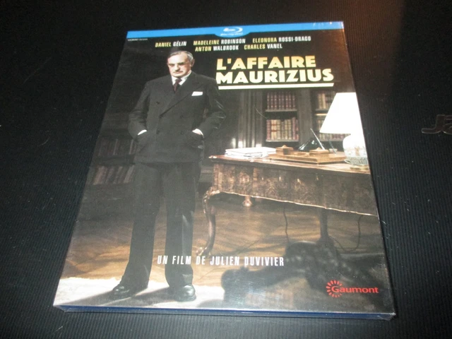 BLU-RAY NEUF "L'AFFAIRE MAURIZIUS" Daniel GELIN Madeleine ROBINSON Charles VANEL