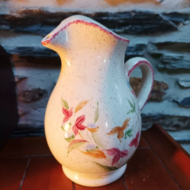 Pichet à eau ou à vin  Vintage Motifs florales