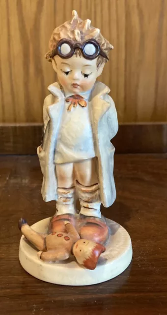 Hummel Goebel Figurine - Doctor with goggles #127 Boy And Doll