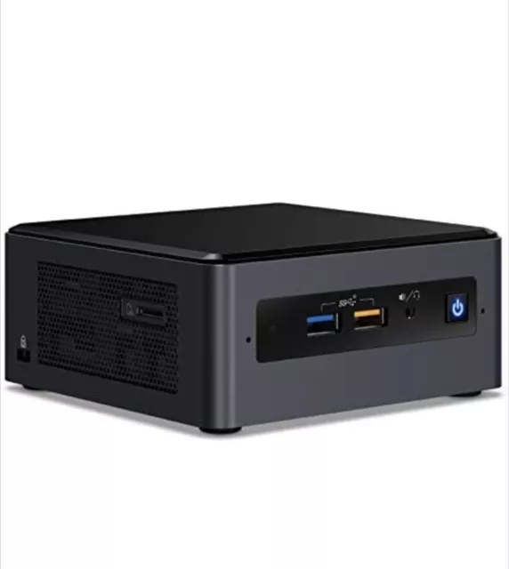 Intel NUC Kit NUC8i5BEH, grau/schwarz 8GB RAM/512GB SSD EU Ladegerät