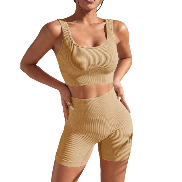 Seamless Yoga Exercise Top Tight Moisture Absorption High Waist Hip Lift Yoga Pa